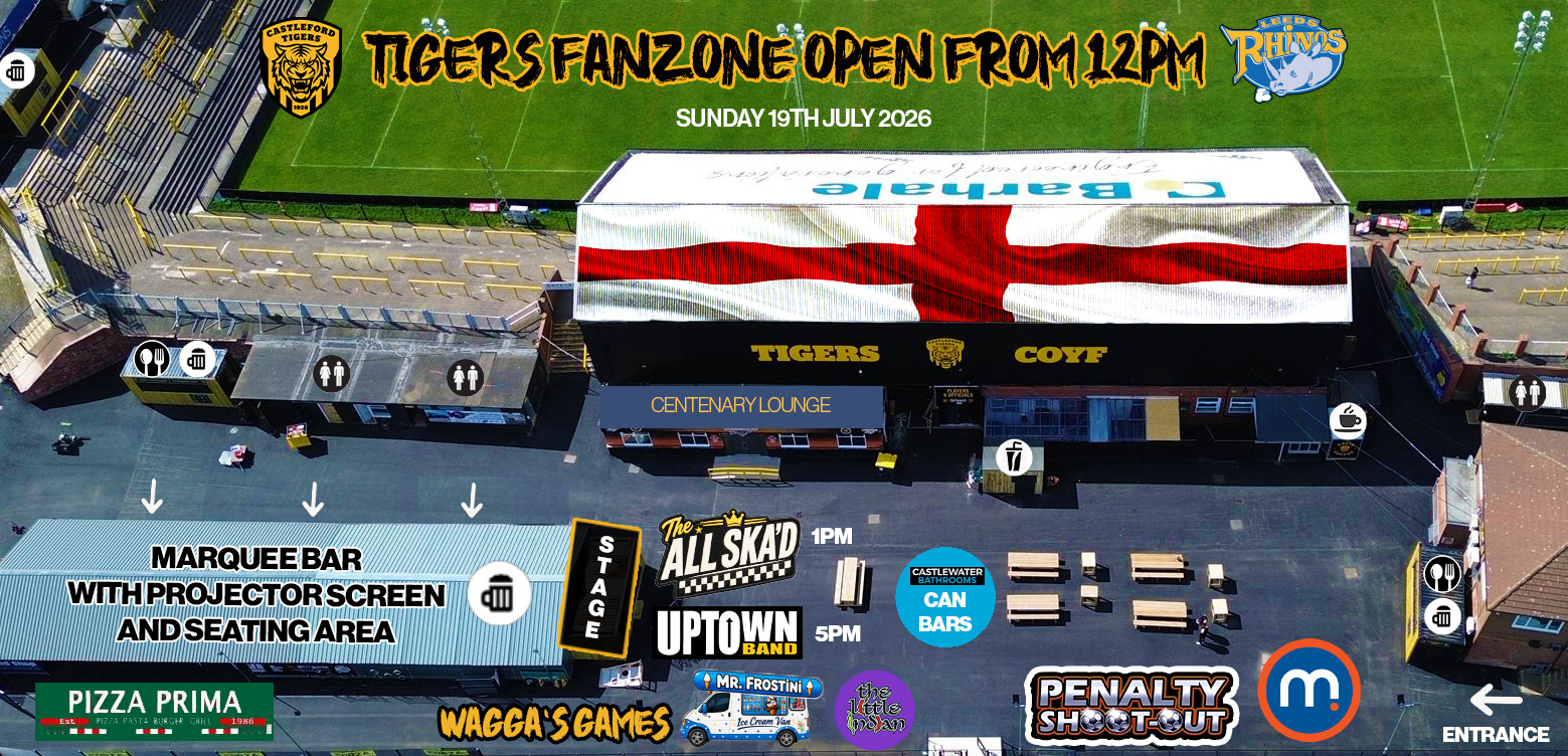 TIGERS FANZONE MAP LEEDS H