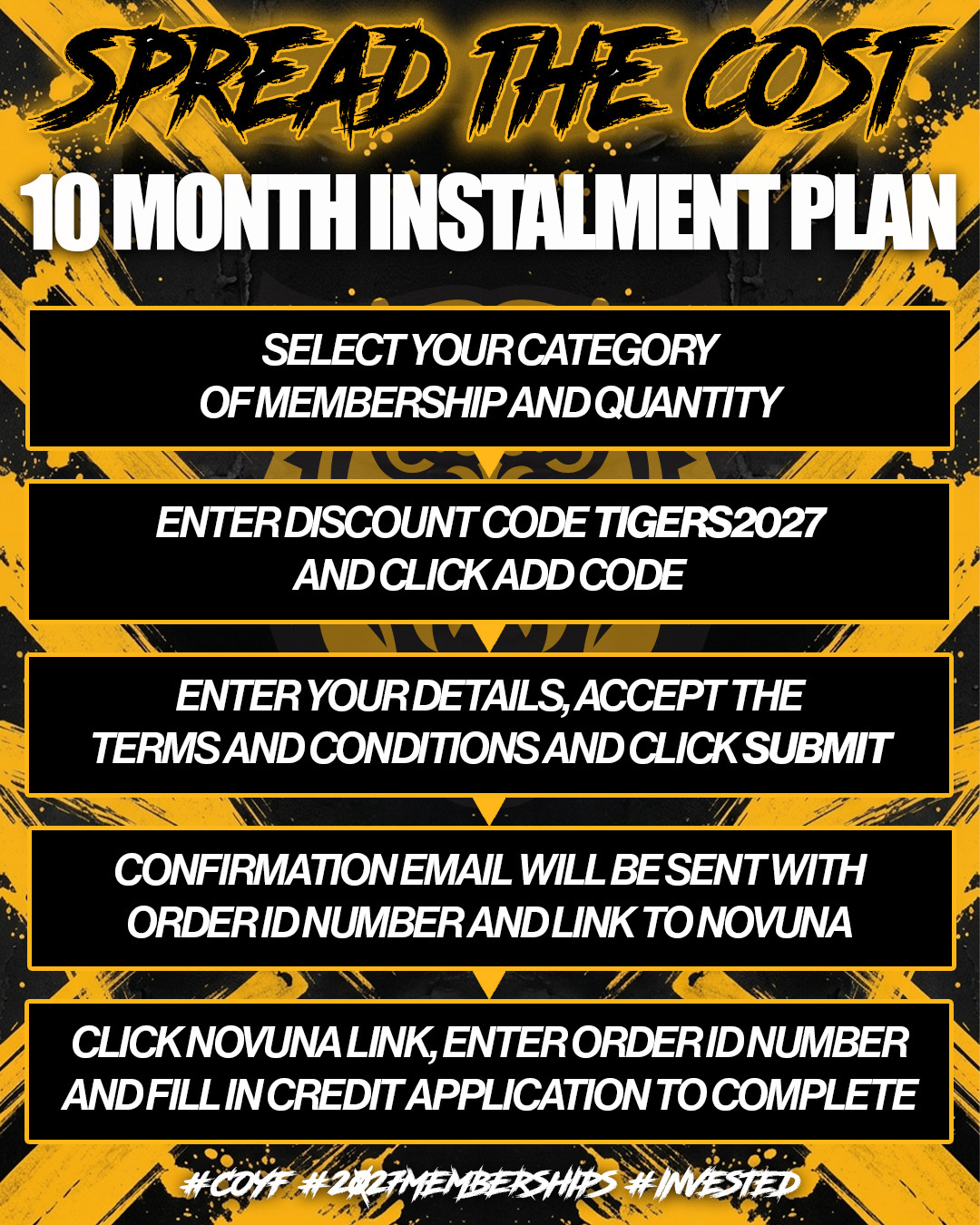 10 month instalment plan