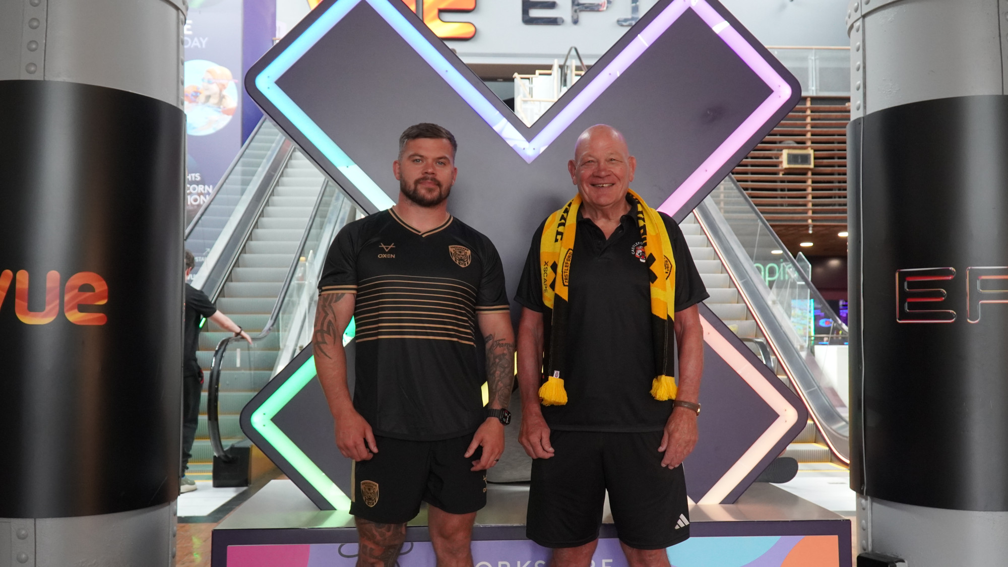Castleford Tigers legend Mick Morgan becomes the permanent voice of lift at Xscape Yorkshire