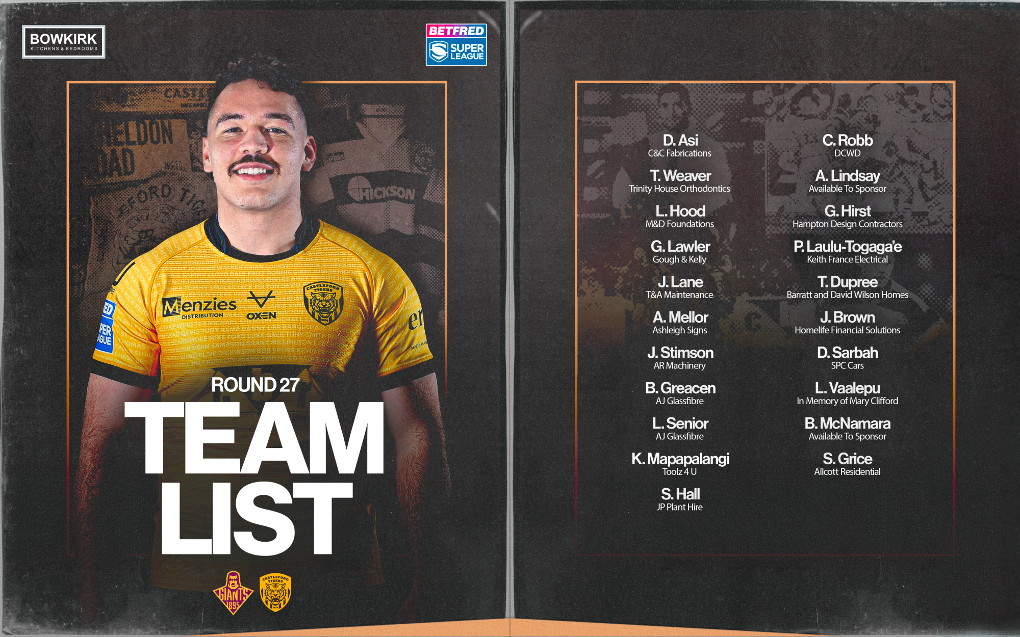 TeamList HUDDS