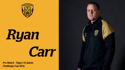 Pre Match Press Conference | Ryan Carr | Castleford Tigers V St Helens Challenge Cup RD4