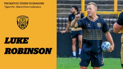 Luke Robinson | Pre Match Press Conference | RD25 Castleford Tigers Vs Catalans Dragons